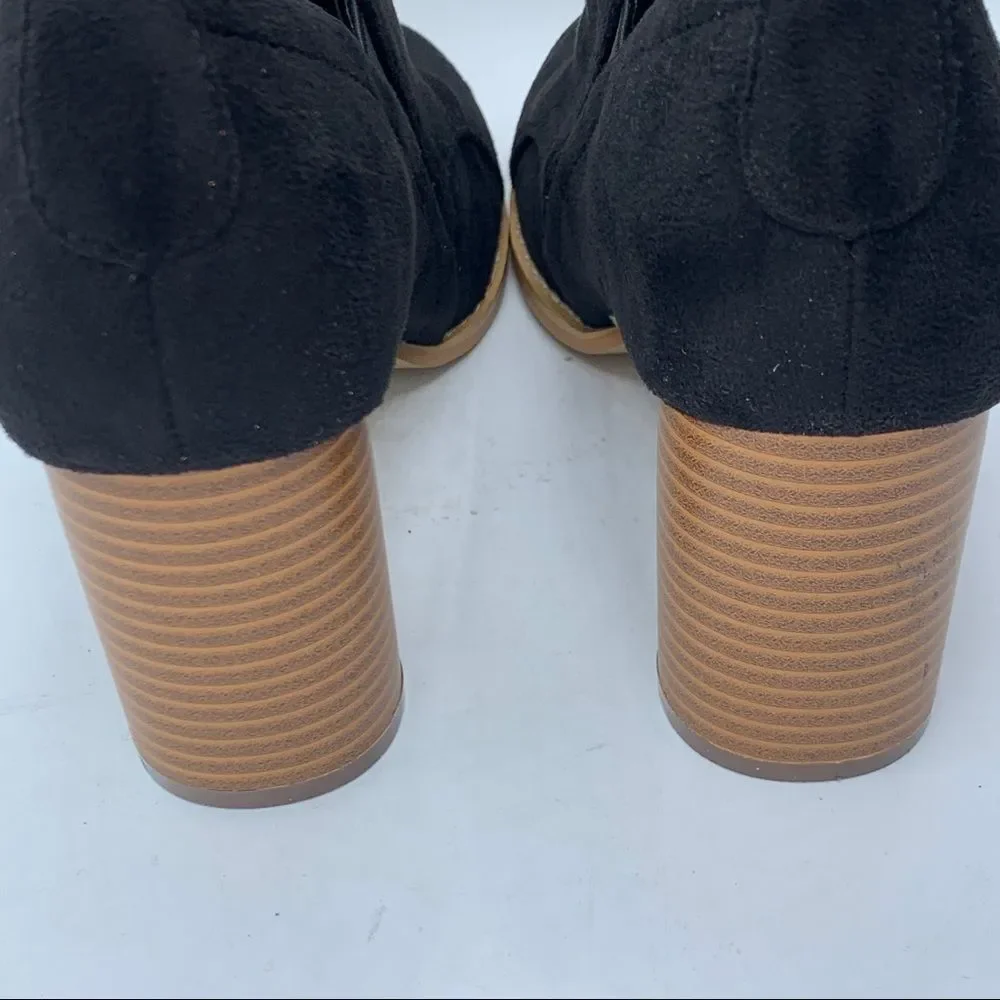 Jolimall Black Shooties Booties Shoe
